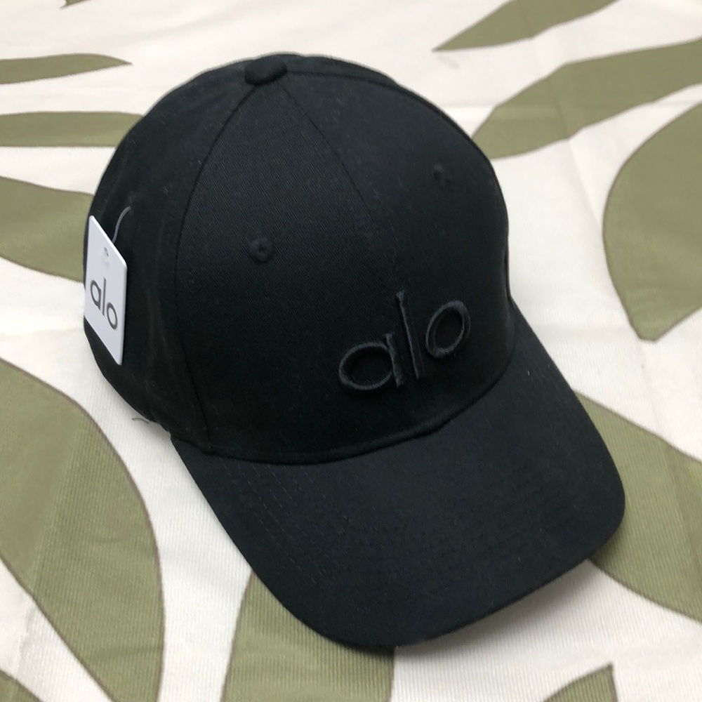 NWT ALO Yoga Black Off-Duty Baseball Cap